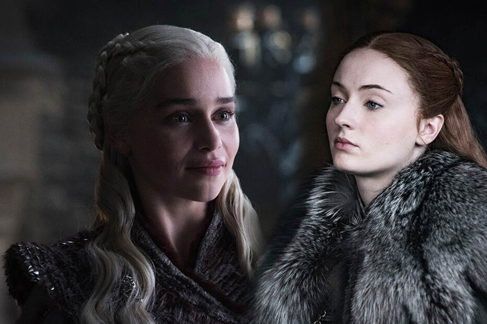 Daenerys Targaryen (l., Emilia Clarke) und Sansa Stark (Sophie Turner)haben einen schwierigen Start. (Bildmontage)