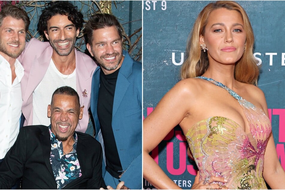 A judge has sided with Blake Lively (r.) after she called for It Ends With Us producer Jamey Heath (bottom l.) to hand over the birth video he allegedly showed Lively.