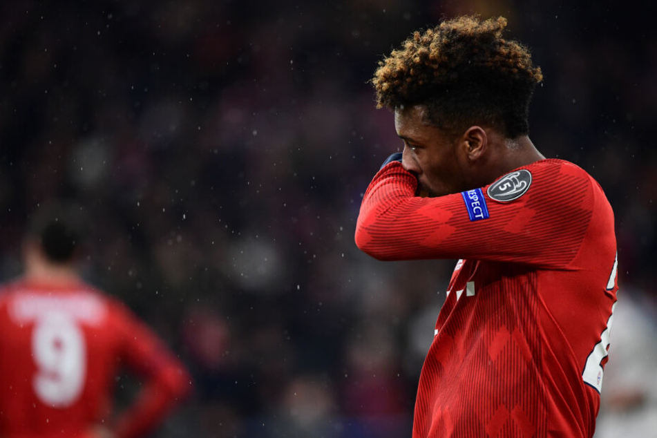 Kingsley Coman und Robert Lewandowski mussten getrennt werden.