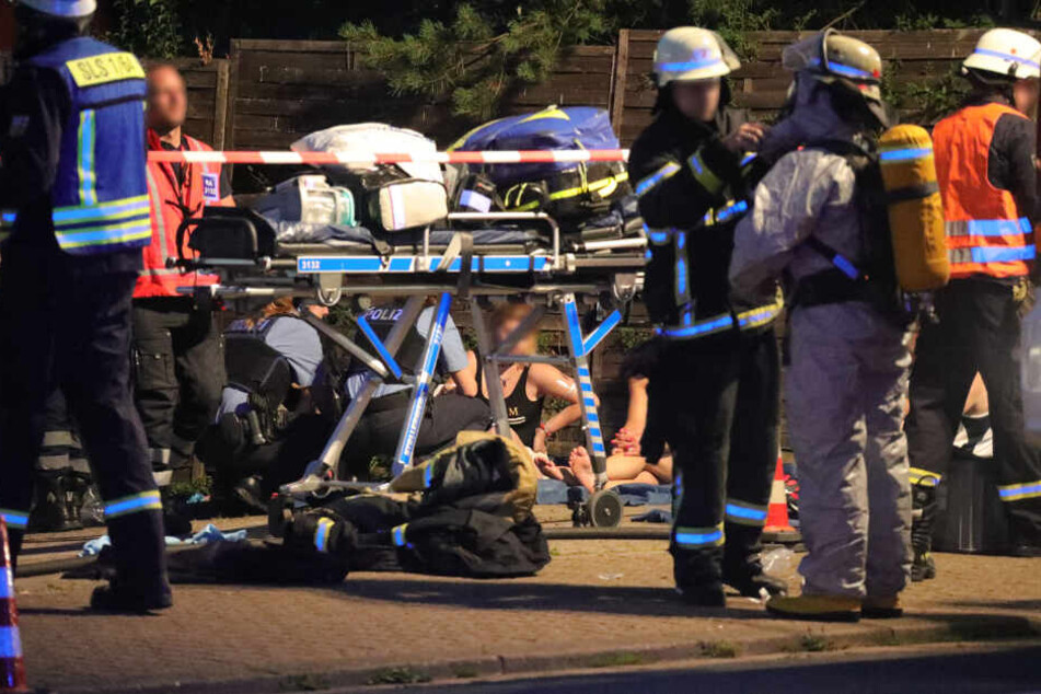 Fünf Personen mussten ins Krankenhaus. (Symbolbild)