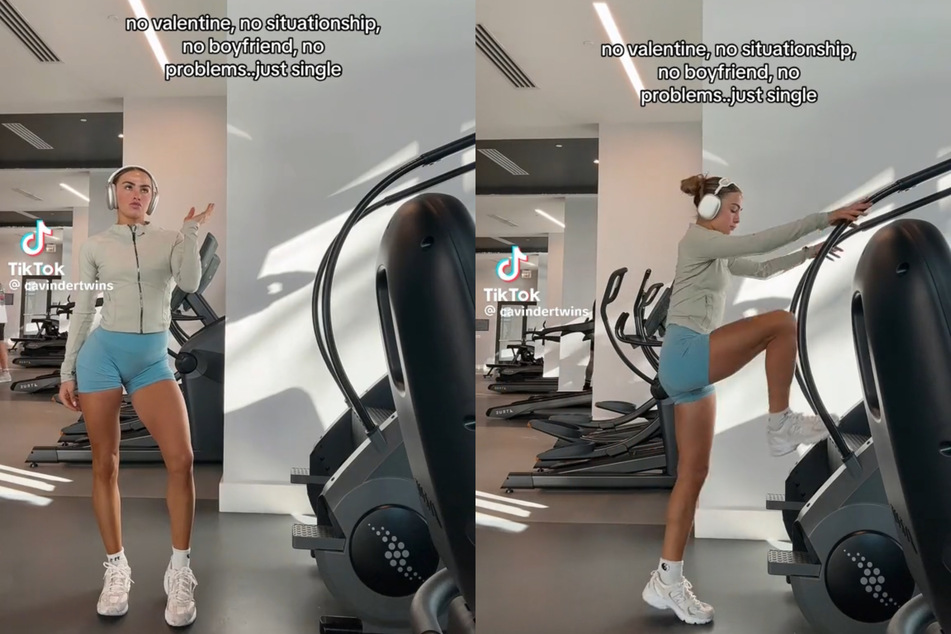 Hanna Cavinder is embracing the single life and declaring the gym as her true "bae" in a hilarious now-viral TikTok video!
