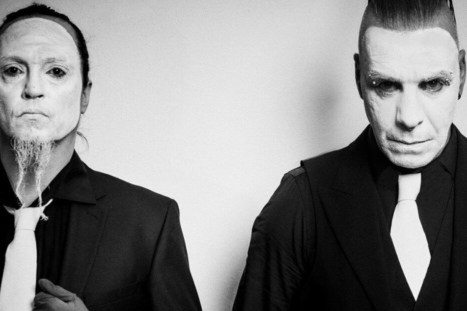 Als Lindemann bringen die beiden Musiker Peter Tägtgren (l.) und Till Lindemann am 22.11.2019 mit "F & M" ihr zweites Album heraus.
