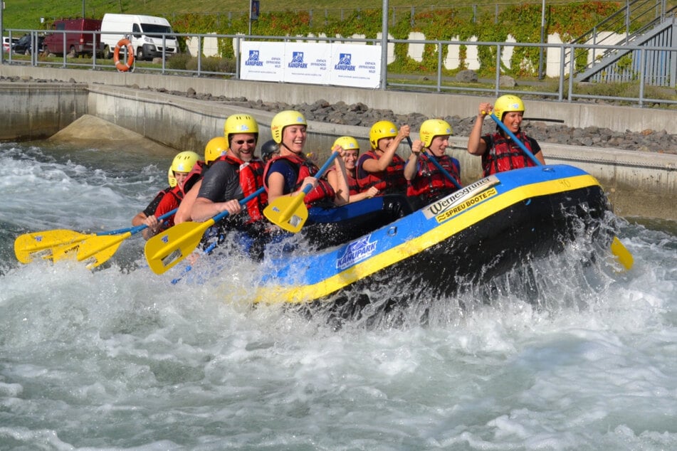 Im Kanupark Markkleeberg könnt Ihr Euch noch am Sonntag durch viele tolle Wassersport-Angebote testen. (Archivfoto)