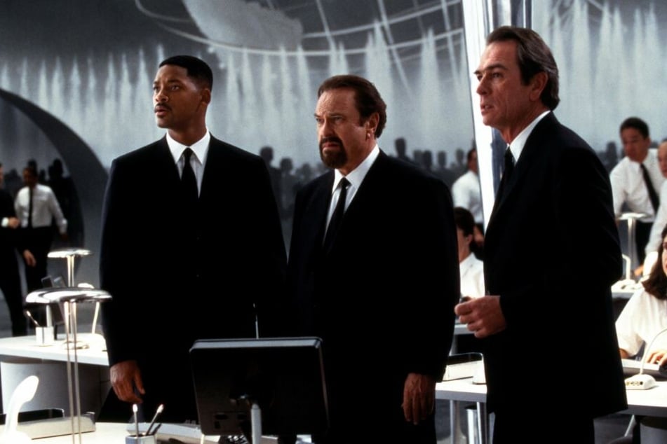 Rip Torne (mitte) spielte an der Seite von Will Smith (links) bei "Man in Black" mit.