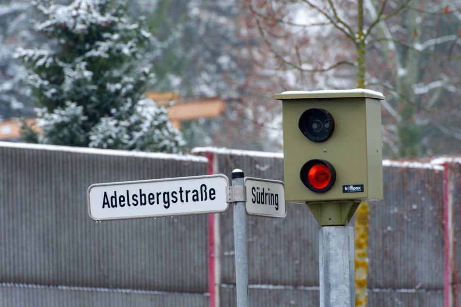 Der Verlierer unter den Blitzern: Südring/Adelsbergstraße.