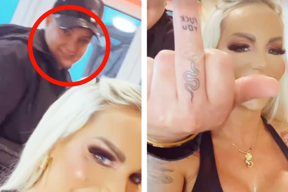 Gina-Lisas Lebensgefährtin Missy (34) war bei der Tattoo-Session zugegen - und präsentierte ebenfalls eine neue Tätowierung.