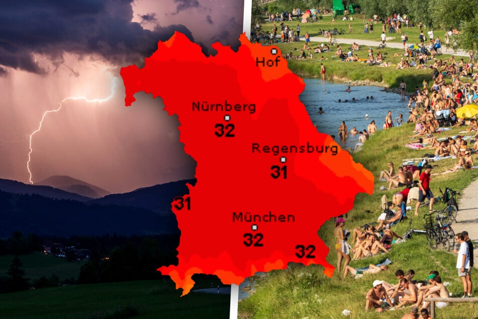 Das Wetter in Bayern kann in den kommenden Tagen nicht immer vollends überzeugen.
