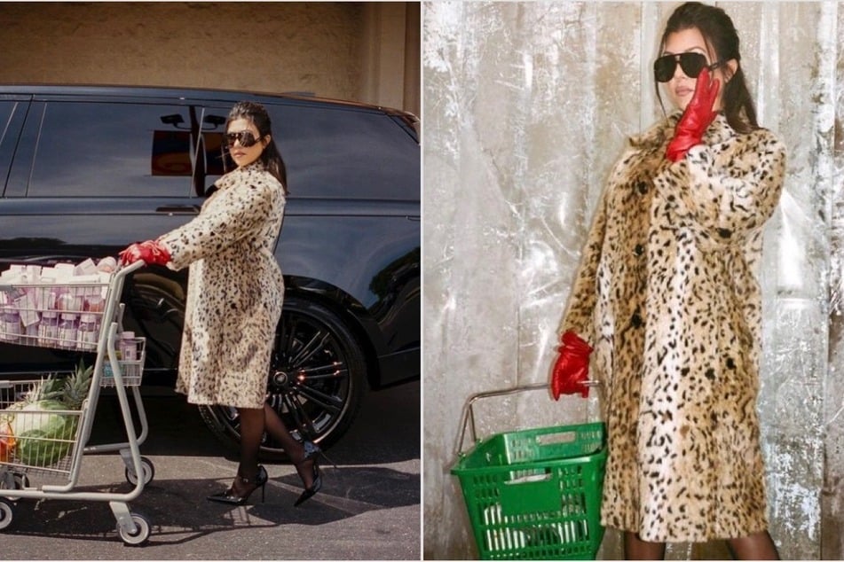 Kourtney Kardashian is bringing back the mobwife trend in her latest Lemme shoot