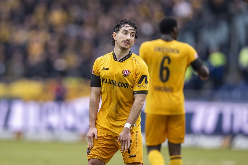 Bei Jason Ceka lief gegen Hannover nicht viel zusammen. Das galt allerdings beinahe für die gesamte Dynamo-Offensive.