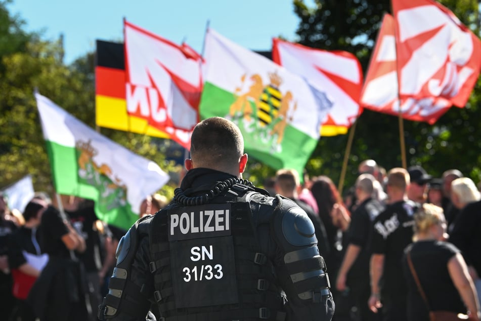 An der Gegendemonstration nahmen etwa 200 Personen teil.