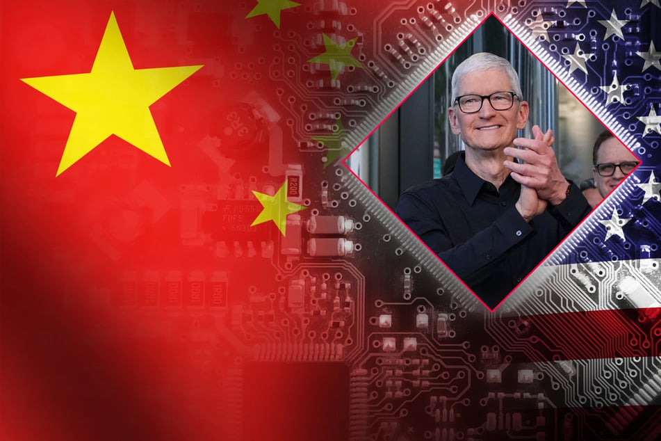 China urges "equal dialogue" with Trump administration in meeting with Apple's Tim Cook