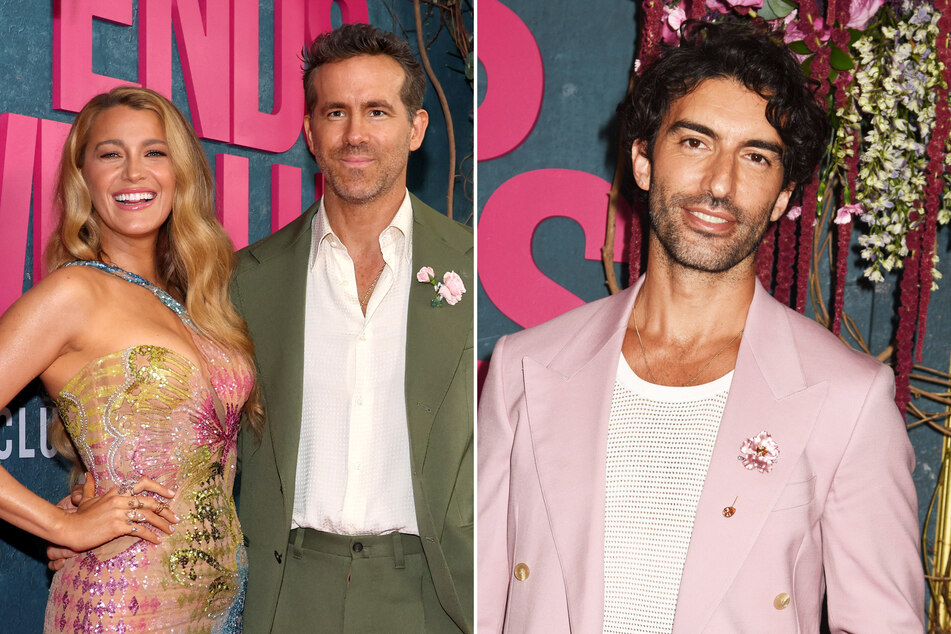 Blake Lively (l.) and Ryan Reynolds have made a new push to squash the defamation lawsuit filed by Justin Baldoni (r.).