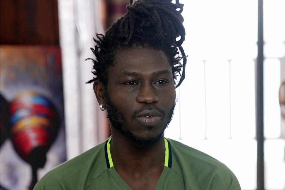 Kosimas "Kwesi" Addo (37) verließ Gambia, um seiner Tochter ein besseres Leben zu finanzieren.