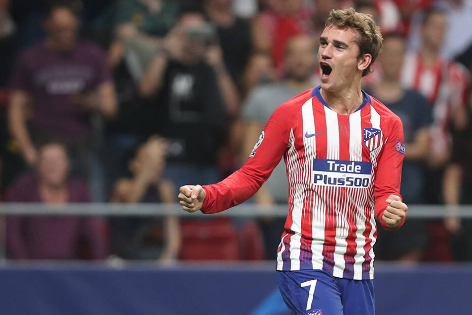 Antoine Griezmann im Herbst letzten Jahres noch im Trikot der "Rojiblancos".