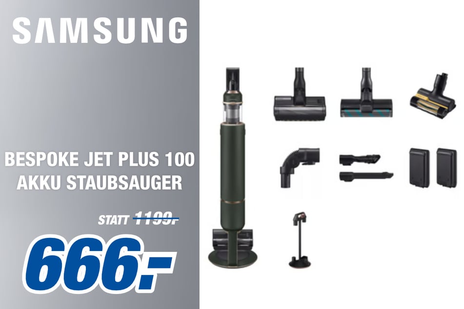 Samsung Bespoke Jet Plus 100 Akku Staubsauger