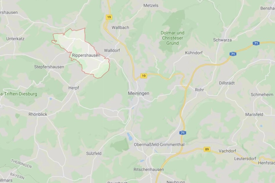 Zwischen Rippershausen und Meiningen ist es zu einem Unfall gekommen.