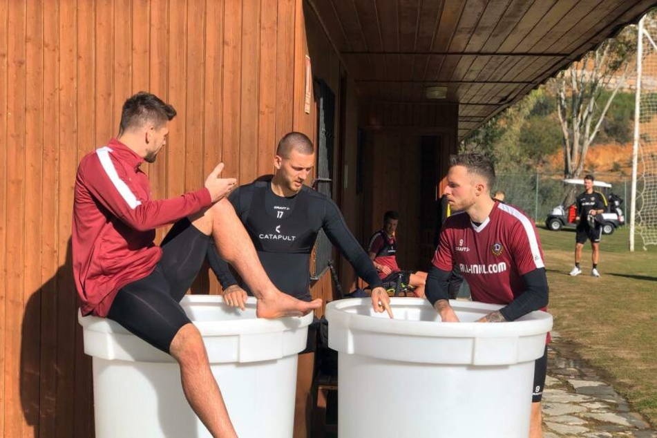 Patrick Wiegers, René Klingenberg und Patrick Schmidt.