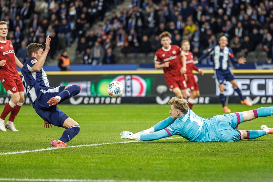 Hertha hatte zwar die besseren Chancen, verpasste aber das 2:0 und wurde so noch bestraft.