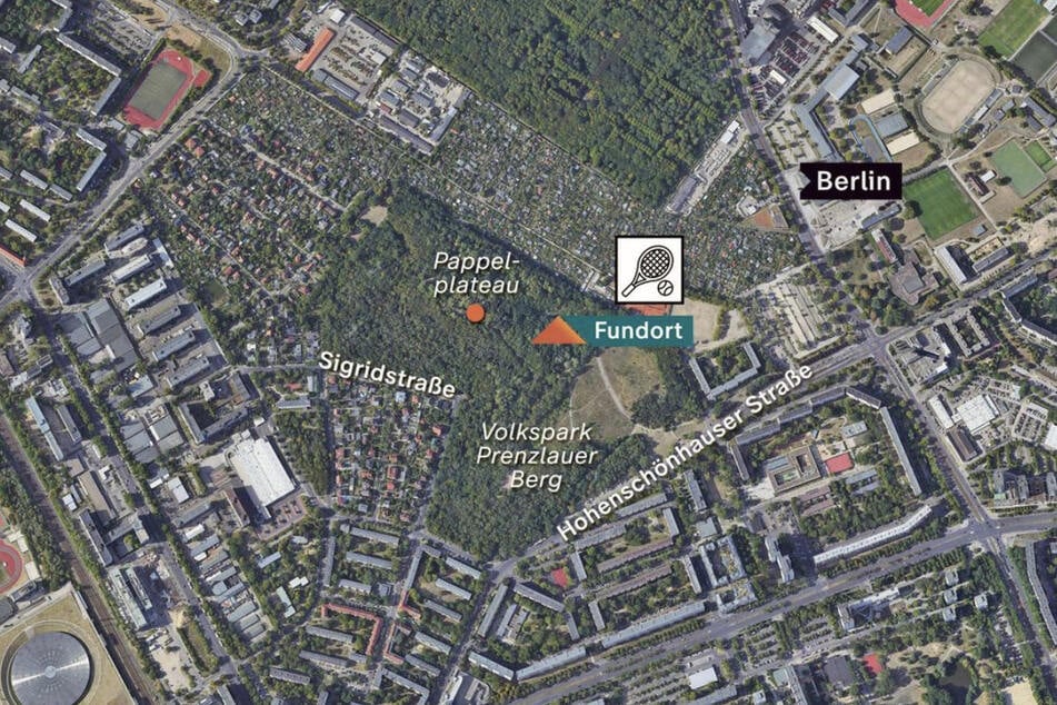 Nahe einem Spielplatz wurde der abgetrennte Oberschenkel des Vermissten gefunden.