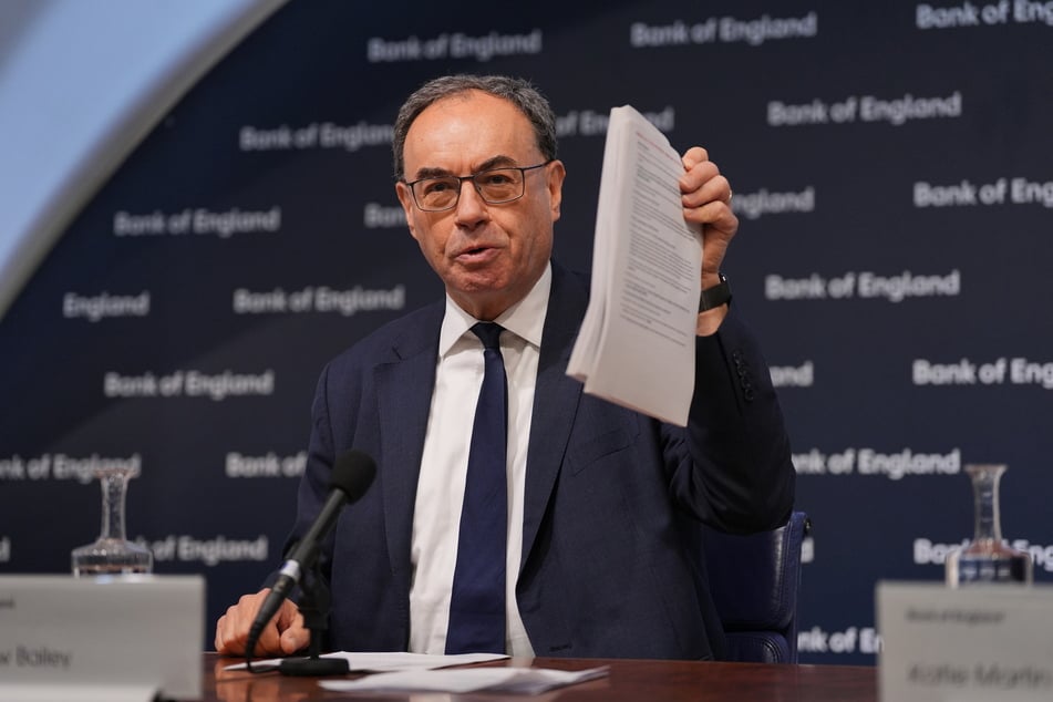 Andrew Bailey (66), Gouverneur der britischen Zentralbank, wurde von einer ehemaligen Mitarbeiterin aufgefordert, sich auf ein geschichtsträchtiges Ereignis vorzubereiten. (Archivfoto)