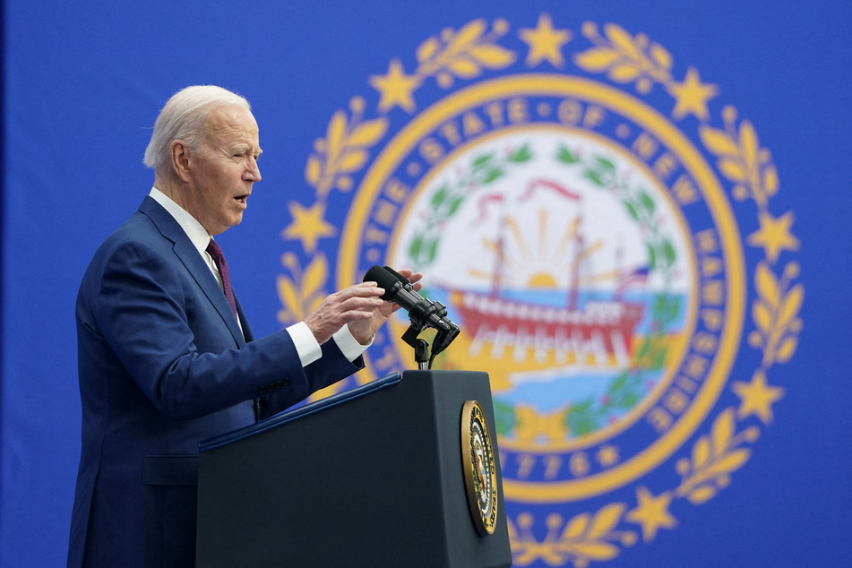 President Joe Biden promised to protect welfare programs in the US after his rival Donald Trump threatened to institute cuts.