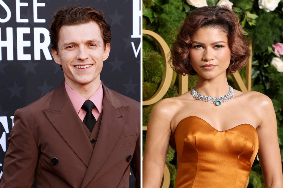 Zendaya (r.) and Tom Holland are said to be "on the same page" when it comes to having kids.