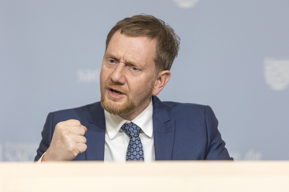 Ministerpräsident Michael Kretschmer (48, CDU) äußerte sich ebenfalls kritisch, was die nächste mögliche Koalition mit den Grünen angeht.