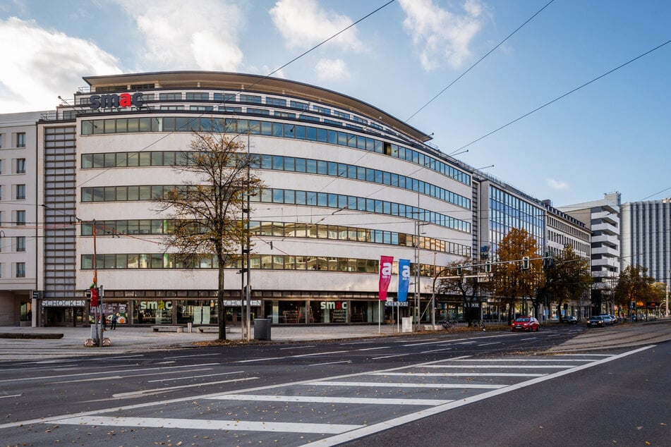 Im ehemaligen Kaufhaus Schocken, jetzt Staatliches Museum für Archäologie Chemnitz, wird "Tacheles 2026" am Sonntag feierlich eröffnet.