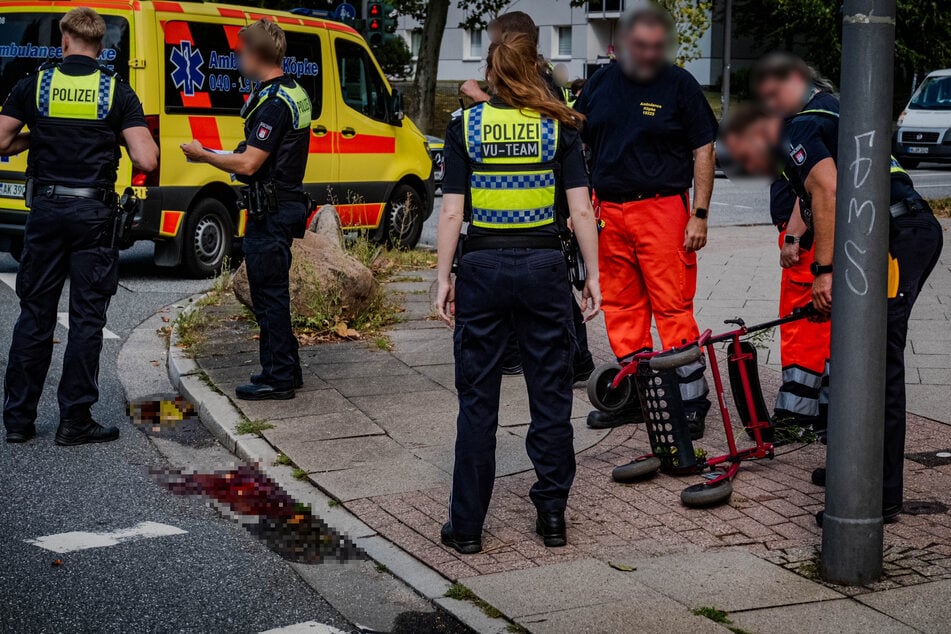 Der Mann kam schwer verletzt ins Krankenhaus.