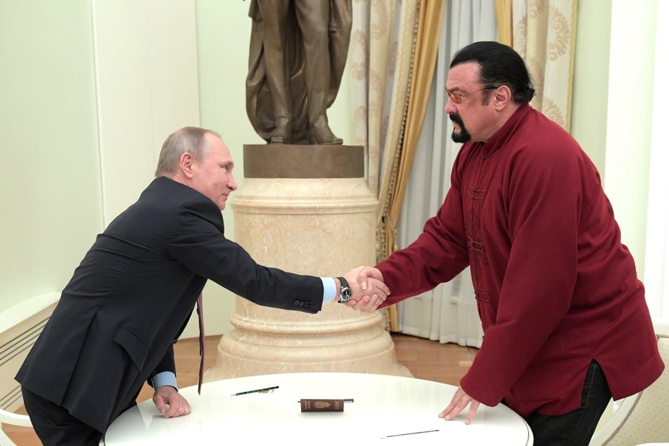 Putin und Seagal gelten als gute Freunde.