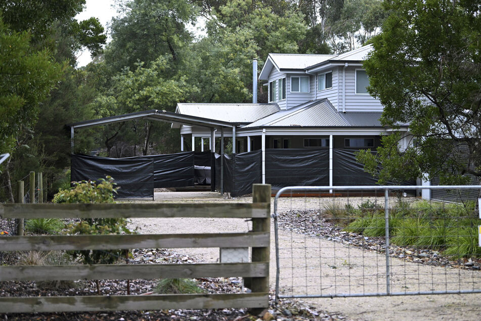 Das Haus in Leongatha, Australien, in dem Erin Patterson im Juli 2023 eine Mahlzeit mit hochtoxischen Knollenblätterpilzen servierte. (Archivfoto)