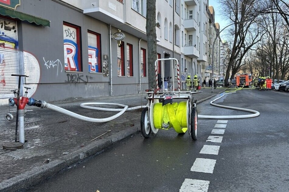 Die Feuerwehr war rund zwei Stunden im Einsatz.