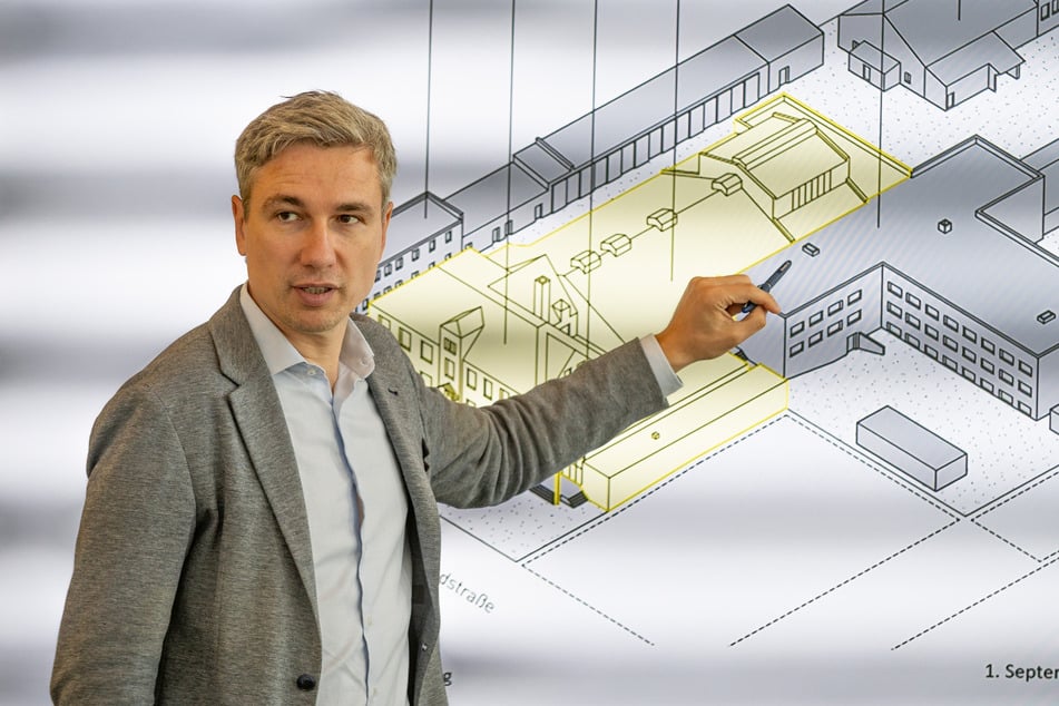 Baubürgermeister Stephan Kühn (45, Grüne) stellte am Montag die Pläne der Verwaltung vor.