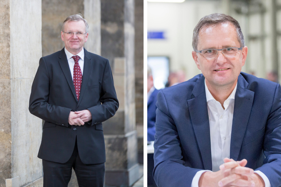 CDU-internes Duell: Detlef Sittel (55, l.) gegen Steffen Kaden (51).