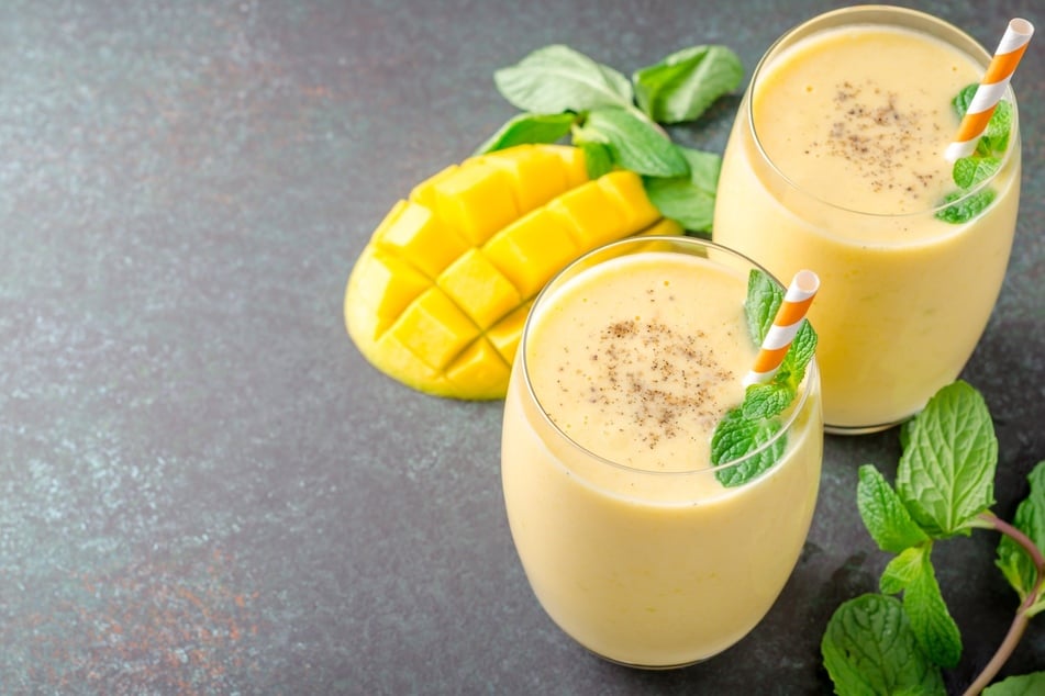 Fresh mango lassi is easy to make, delicious, and healthy too!