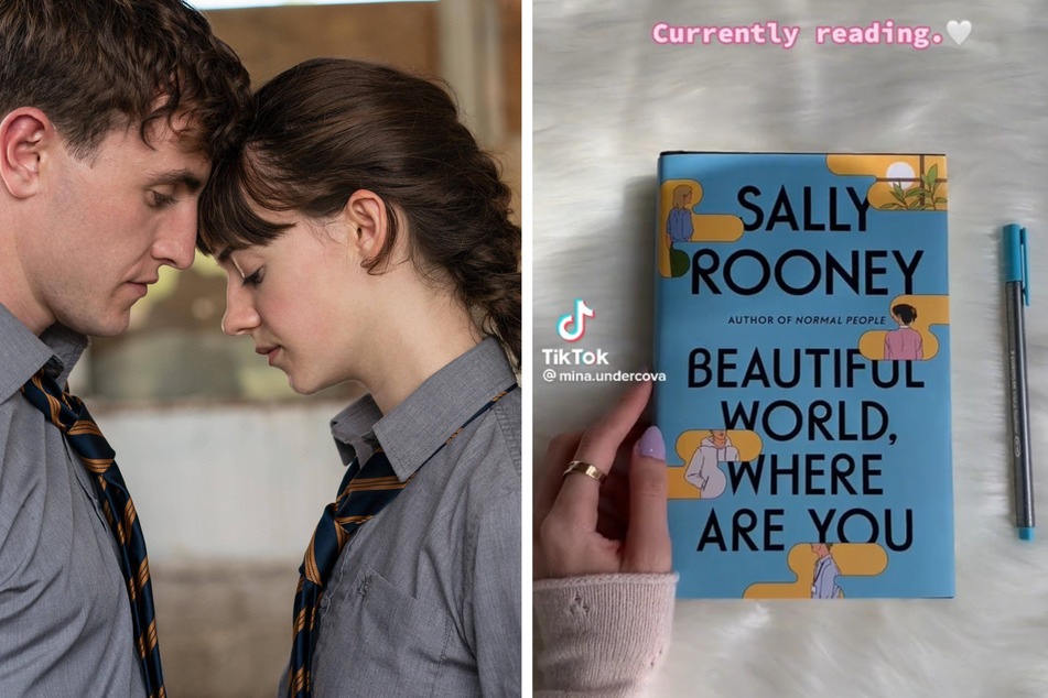 Hulu's Normal People is an adaptation of Sally Rooney's novel of the same name, and Beautiful World, Where Are You being her latest book.