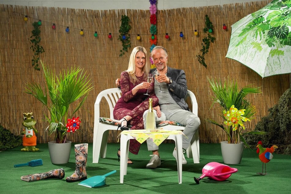 Tina Horst (52) hofft, dass Ehemann Jochen (63) sie im "Sommerhaus" bei Bedarf auffängt.