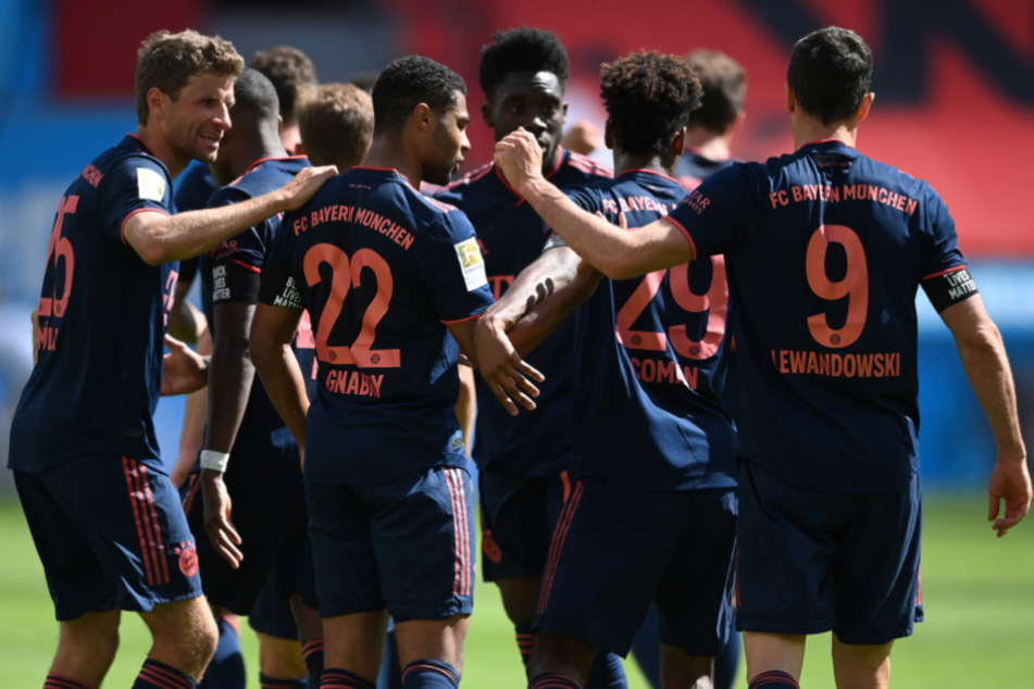 Der FC Bayern gewann am Ende gegen Leverkusen wiederholt souverän.
