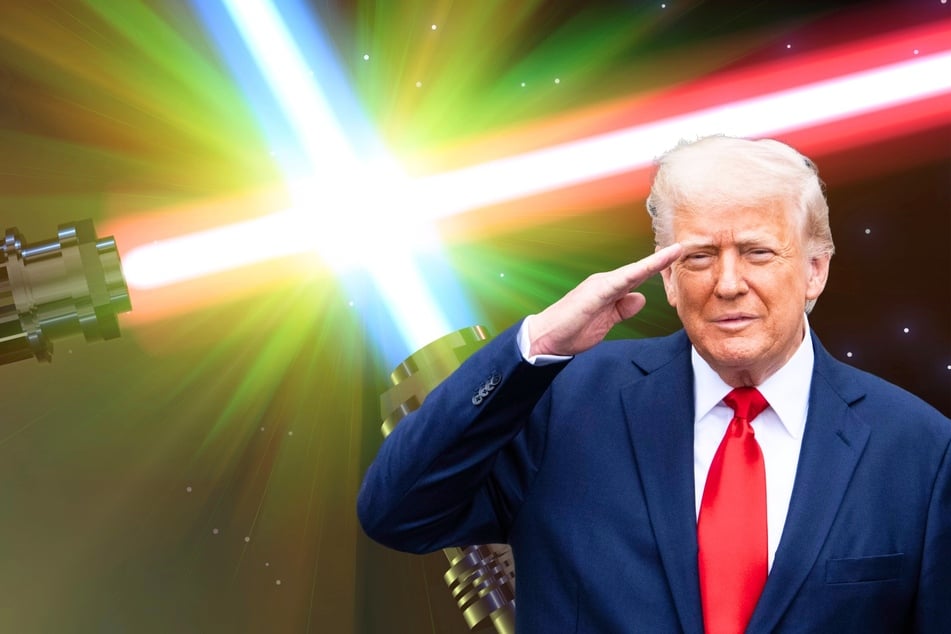 In a recent social media post, the White House shared an AI-generated image of President Donald Trump wielding a red lightsaber for Star Wars day.