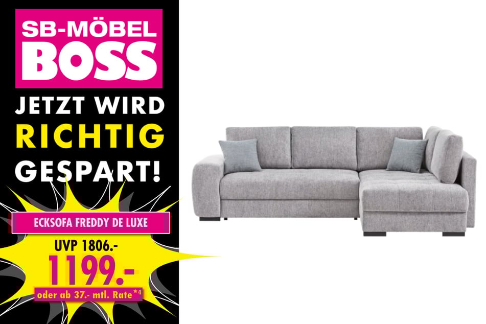 Ecksofa Freddy de Luxe