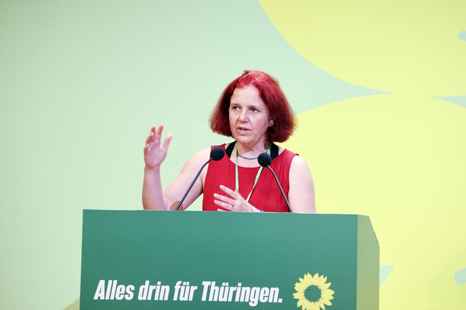 Astrid Rothe-Beinlich (47), Fraktionsvorsitzenden der Grünen in Thüringen glaubt nicht, dass es wegen der geplatzten Landtagsneuwahlen zu einer Regierungskrise kommt.