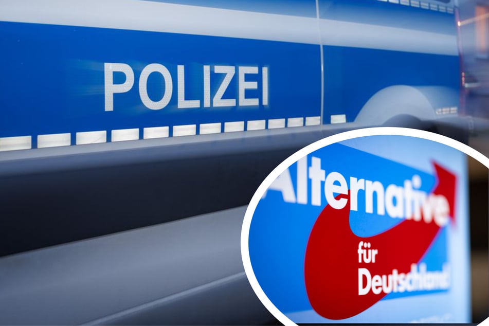 Plakat bespuckt: Konflikt an AfD-Infostand in Heilbronn eskaliert