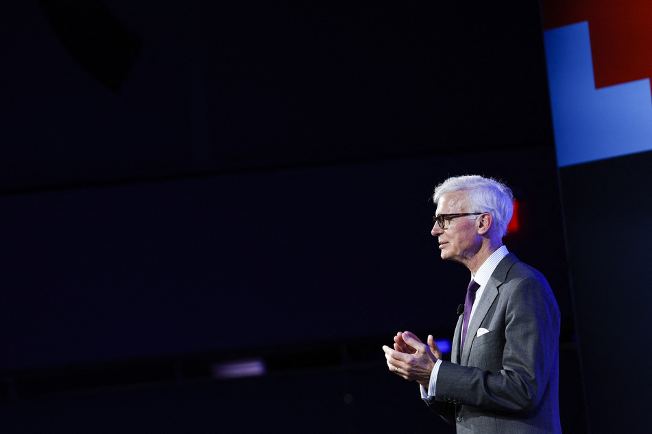 Fred Ryan, the publisher of the Washington Post, announced mass employee layoffs during a town hall meeting before storming off.