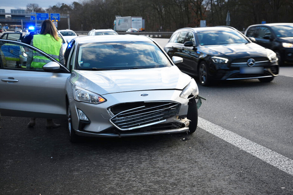 Eines er an den Unfällen beteiligten Fahrzeugen.
