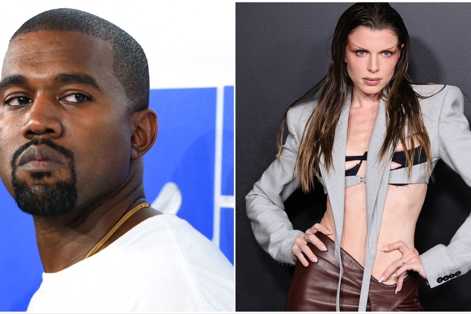 Julia Fox (r) has made a shocking claim about her highly-publicized romance with Kanye "Ye" West.