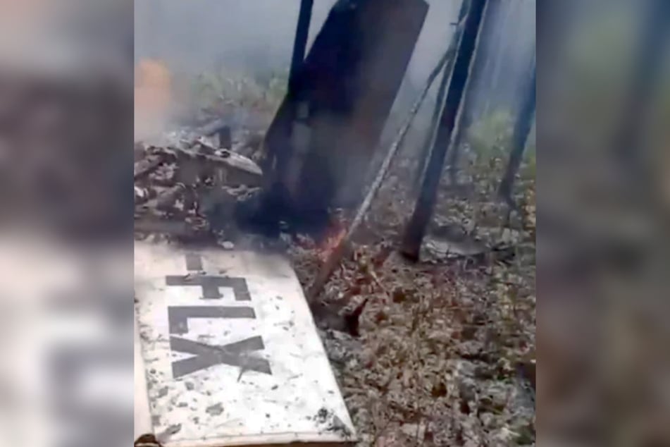 Für die Menschen im Flugzeug kam jede Hilfe zu spät.
