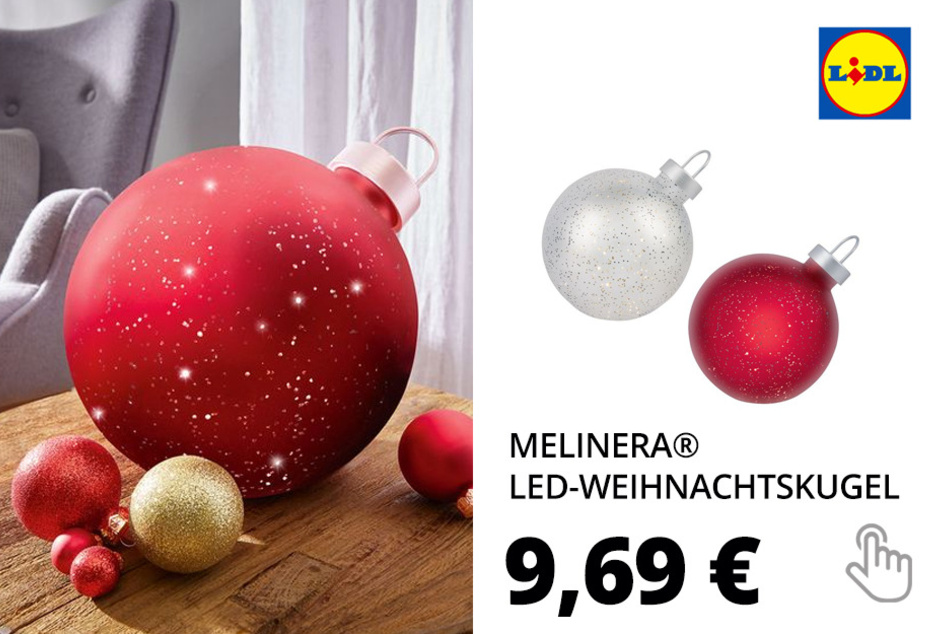 MELINERA® LED-Weihnachtskugel
