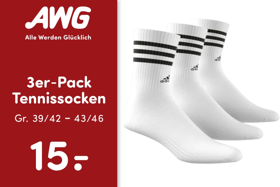 Adidas 3er-Pack Tennissocken