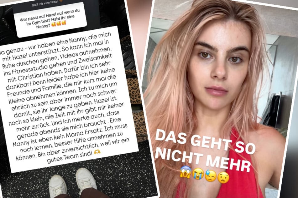 In einer kurzen Fragerunde verriet das Model nun, dass sie und Chris eine Nanny für Hazel hätten.