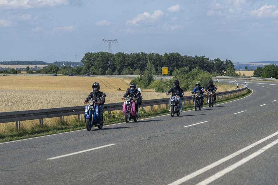 Tausende Simson-Fans werden von Donnerstag bis Sonntag nach Zwickau rollen - rund um den Veranstaltungsort kann es daher zu Stau kommen.